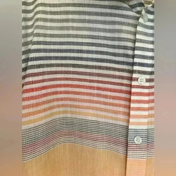 Charleston threads men’s XL button downcotton long sleeves 100 % Cotton Cool - Picture 3 of 5